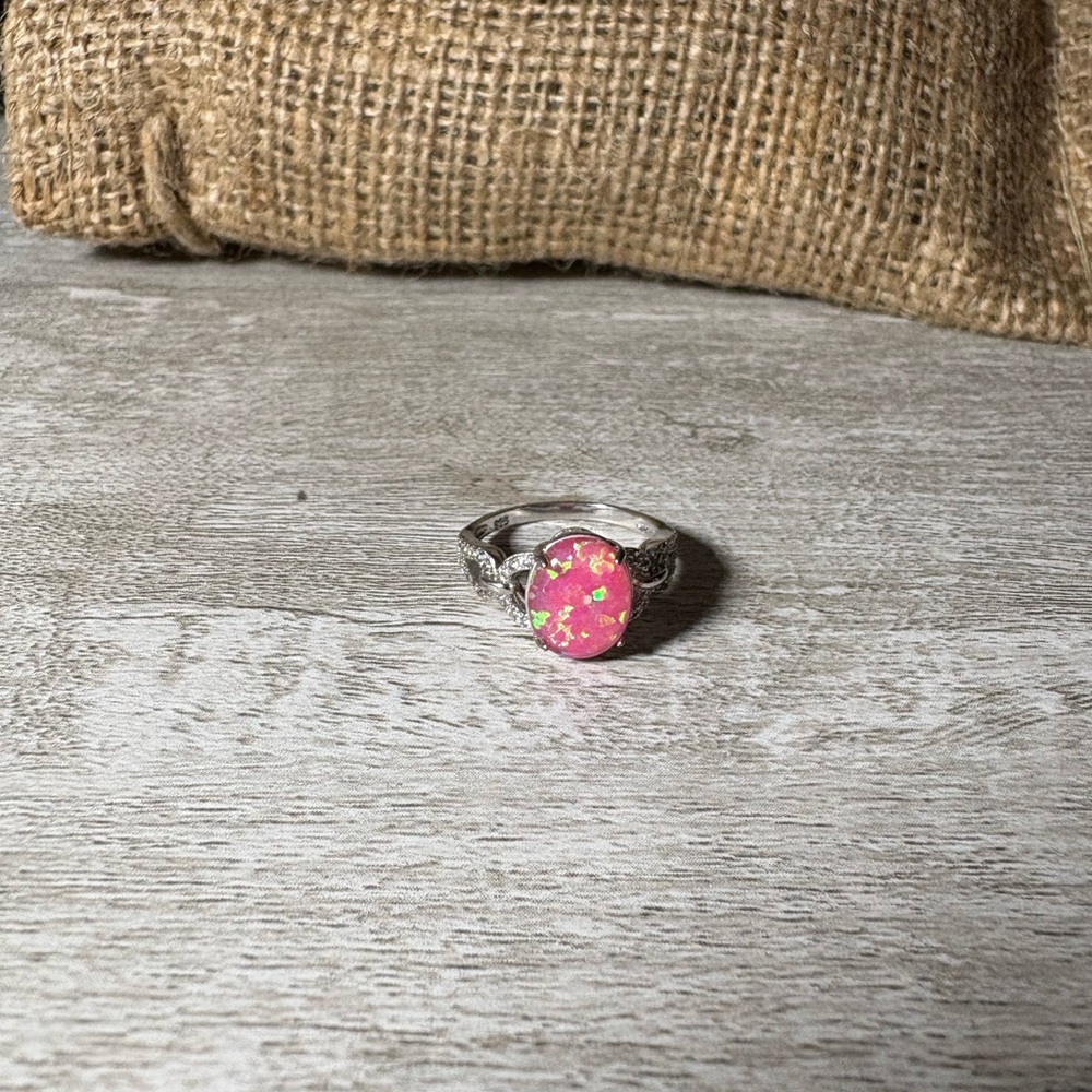 Pink “Opal” Fancy Looking Ring